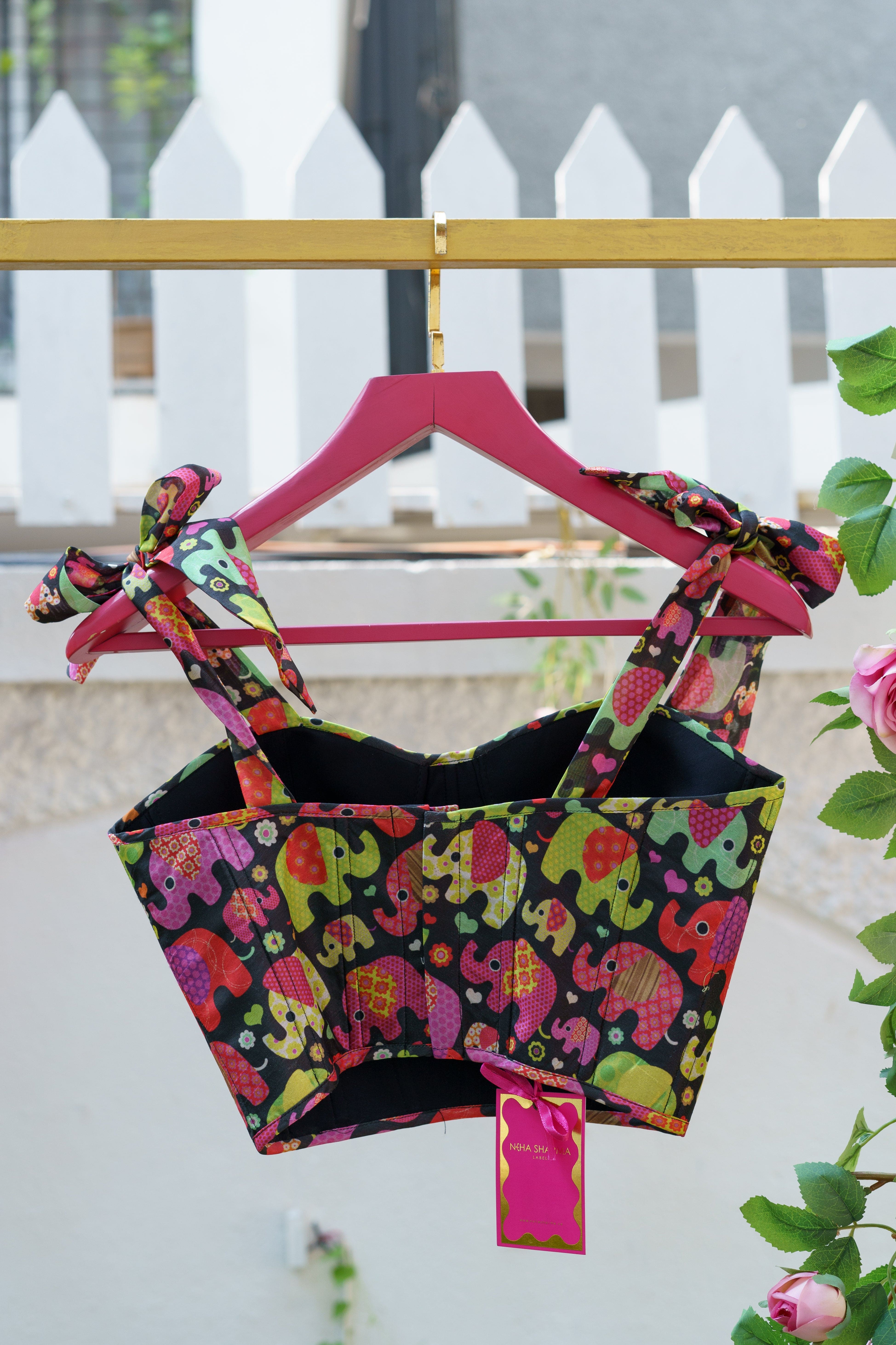 Sunset Spectrum Georgette Blouse